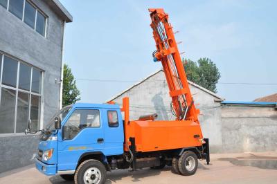 China 200m Truck Mounted DTH Water Bore Well Borehole Drilling Machine for sale