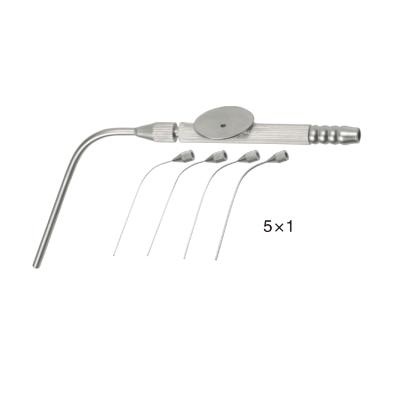 China ENT surgery stainless steel suction tube for otoscope general surgery instruments for sale