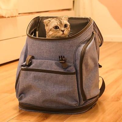 China Yzora 2021 Airline Backpack Designer Travel Pet Backpack Outdoor Portable Breathable Puppies Cat Small Animal Carrier for sale