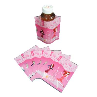 China OEM Waterproof Design Printed Bottle Shrink Wrap Label Sleeve for sale