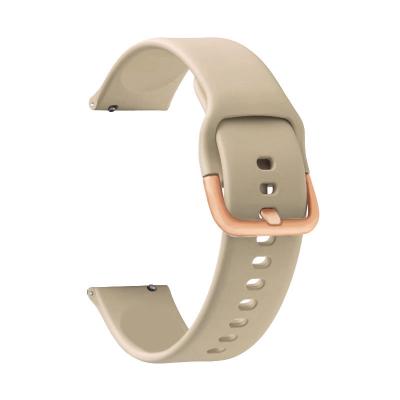 China Hot Selling HD012 Active20 Color Plastic Buckle Smart Watch Casual Strap For Samsung for sale