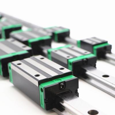 China Construction Material Stores HIWIN Alternatives Solutions CNC Parts Low Price Square Flange Type Linear Guide Rail Carriage LM Linear Motion Slide Slider Block For CNC for sale