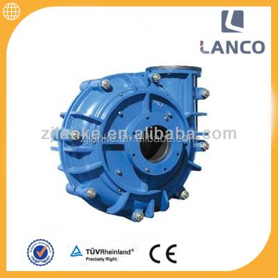 China Sewage Lanco Brand 8 Inch Small Belt Driven Centrifugal High Pressure Slurry Pump for sale