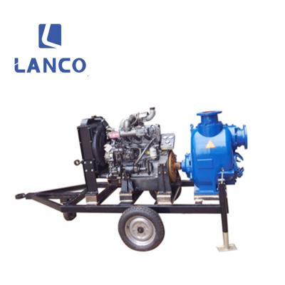 China High Suction 6 Inch Self Priming Diesel Sewage Pump Used For Agricultural Irrigation for sale