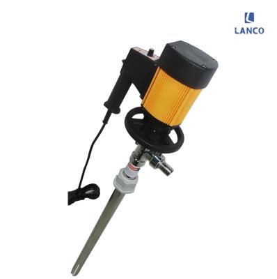 China Drinking Water Treatment SS304 DC Electric Oil Drum Pump 12V 24V For Chemical Liquid for sale