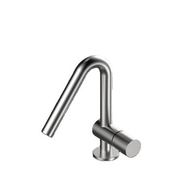 China Special Series Metered Faucets SUS304 Single Handle Bathroom Faucet With 2 Holes Basin Faucet for sale