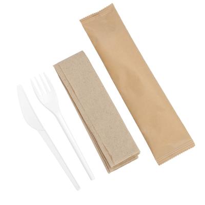 China Non-GMO OEM ODM PLA Disposable Eco Recyclable White Cutlery Spoons Compostable Biodegradable Spoon Cutlery for sale