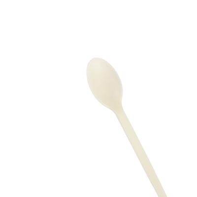 China Free Sample Reusable Bulk Package PSM Cornstarch Plastic Disposable Forks Disposable Spoon Cutlery for sale