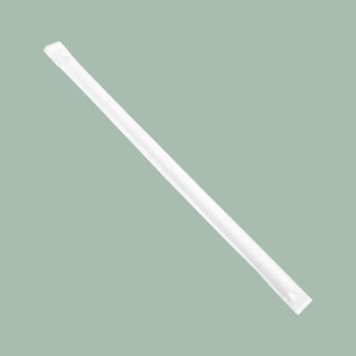 China Quanhua Traditional Individually Wrapped Alternative To PLA Plastic Biodegradable Disposable Straw for sale