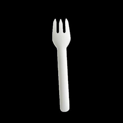 China Quanhua Food Grade Disposable Paper Cutter and Reusable Compostable Biodegradable Fork Cutlery for sale