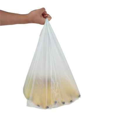 China Quanhua Bio High Quality BIODEGRADABLE Custom Logo PLA PBAT Eco Friendly Compostable Bags for sale