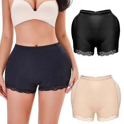 China Factory Wholesale Women Antibacterial Slimming Pants Full Butt Shaper High Waist Tummy Control Body Shaper With Lace for sale