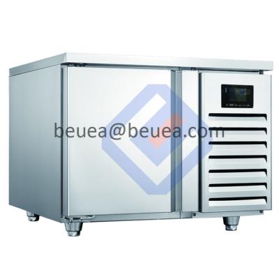 China Single-Temperature 3 Trays Worktop Blast Shock Chiller Freezer for sale