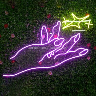 China Unique Eco-friendly Personality Sunlight RGB Neon Sign Neon Sign Led Lights Custom Christmas Sign for sale