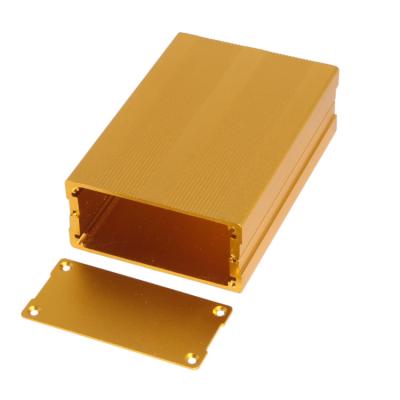 China Custom Electronic or Industrial Products Aluminum Enclosure CNC Aluminum Box with Sandblasting Anodized for sale