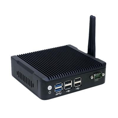 China For Game N3160 4G 256G Gaming Mini PC Cheap Desktop Case Fanless Micro PC Mini for sale