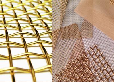 China 5Mesh Plain Weave Emi Abschirmung Kupferdrahtnetz für Faraday Käfig zu verkaufen