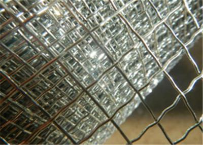 China 25mm Square Hole strong tensile Stainless Steel Woven Wire Mesh for sale