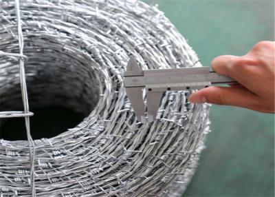 China Alambre de púas galvanizado 2.5m m de la agricultura en venta