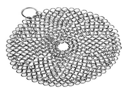 China 20mm Diameterss304 Ring Type Stainless Steel Chainmail Gaszuiveraar Te koop