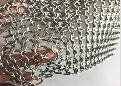 China Länge 10m-flexibler Architekturedelstahl Ring Mesh Anti Cut zu verkaufen