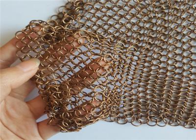 China acero inoxidable de Ring Mesh 304 redondos del metal del agujero de 10m m en venta