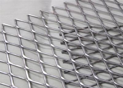 China Loch-Streckmetall-Metalldraht Mesh Flat Diamond Ss316 33mm zu verkaufen