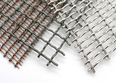 Κίνα 28mm Μέγεθος τρύπας επίπεδης τύπου Crimped Wire woven Mesh προς πώληση