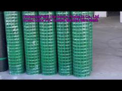 Green Color PVC Coated Welded Wire Mesh