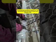 Galvanized Chain Link Fence Product and Making In Roll