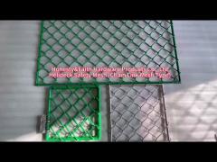 Helideck Safety Net (Chain Link Mesh Type) for high safety protection