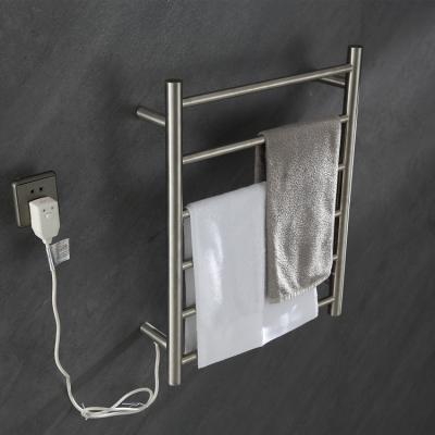 China Heater Modern Style Electric Heating Towel Rack Stainless Steel Electric Towel Rack for Washroom for sale