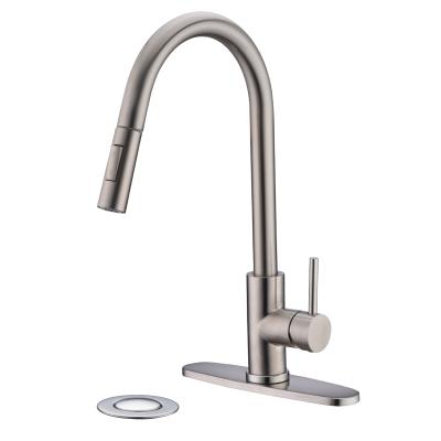 China Good quality modern swan single hole water faucets for home for sale