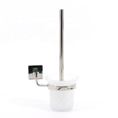 China Modern Durable Type Modern Style Stainless Steel Material Hygienic Toilet Brush Holders for sale