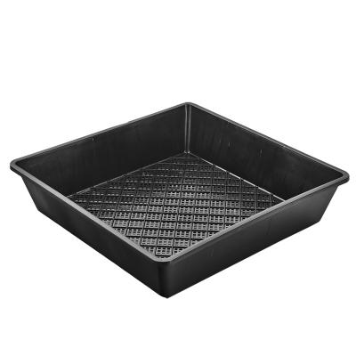 China Flat seed planting rectangle tray for nursery for sale