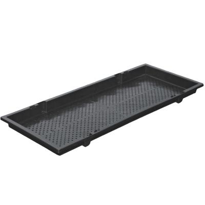 China Microgreen Meina Heavy Duty Hard Plastic Flat Tray for sale