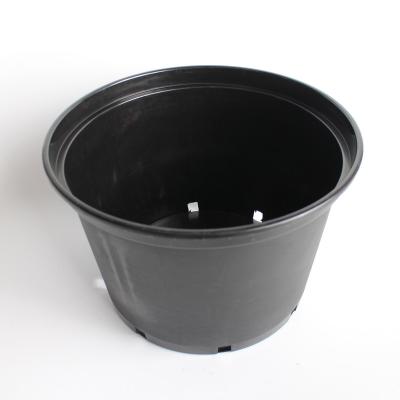 China Hard 1 Gallon 2 2.5 3 5 7 10 Black Pot For Nursery Garden Plastic Planter Flower Pot for sale