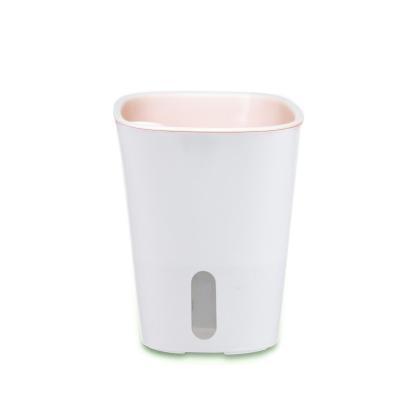 China Lazy Tier Visible Self Watering Flower Planter Selfwatering Flower Planter Flower Pots for sale