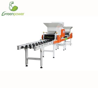 China Rice Tray Stacking Machine Rice Sowing Machine Line for sale