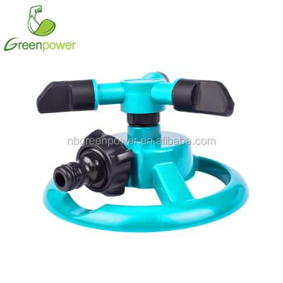 China 360 Rotating Irrigation Sprinkler Heads Water High Impact Gardening Sprinklers for sale