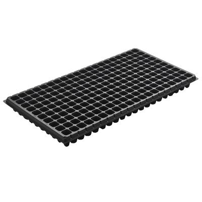 China Seed Planting 200 Cell Plastic Greenhouse Use Seeding Tray For Vegetable for sale