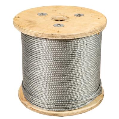 China High Carbon Galvanized Non Alloy Galvanized Wire Steel Wire Plate Steel Wire FABRICATION Rope for sale