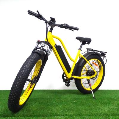 China Aluminum Alloy China Bicycle 26 Wheel 16.7Ah Lithium Battery Electric Bike 1000w 48v Mountain Bike for sale