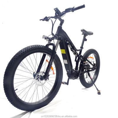 China Aluminum alloy 27.5 mi electric city bike ebike 500w 48v motor 12.8Ah electric mountain bike logo for sale