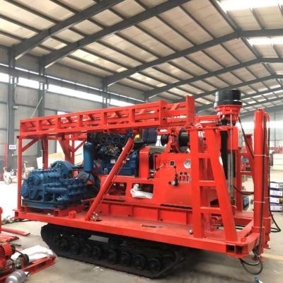 China Crawler Mounted Portable Rock Drilling Machines For Water Sourcing Drilling for sale