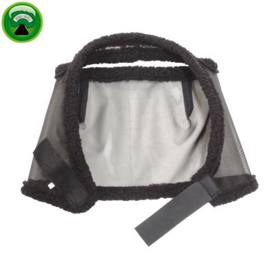 China White Breathable Training Horse PVC Mesh Fly Mask For Horses for sale