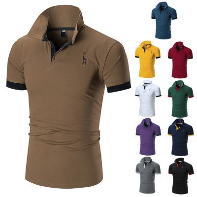 China Wholesale High Quality Casual Golf Plain Plain Anti-shrink Simple Logo Polo Shirt For Men Custom Made for sale