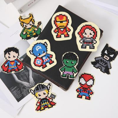 China Factory direct supply new modern children's DIY free sticker diamond painting, creative cartoon diamond full diamond decoration paintin for sale