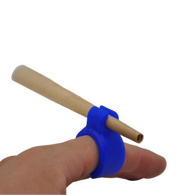 China Silicone Plastic Smoke Fashion Wholesale Ring Blunt Holder With Low Price for sale