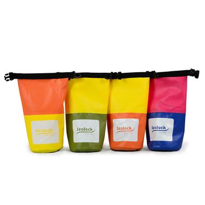 China PVC Small Bag Perfect Promotional Waterproof 2L Gift Waterproof Wet Dry Bag Mini For Hold The Phone Keys for sale